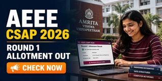 AEEE CSAP 2026 Round 1 Seat Allotment Out at csap.amrita.edu; Check Last Date to Pay Tuition Fee